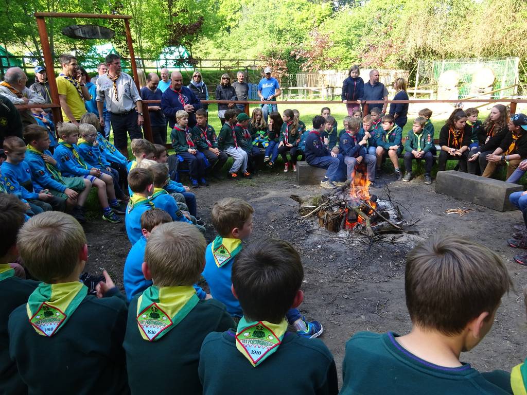 St George's Day Camp Fire 2017 1