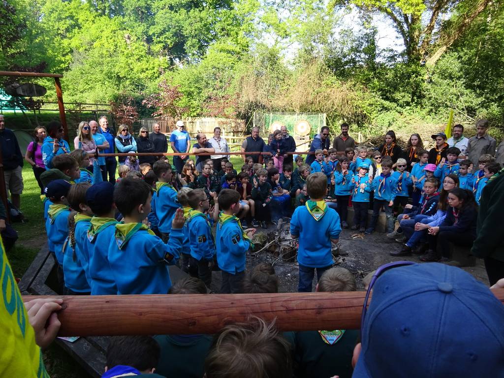 St George's Day Camp Fire 2017 13