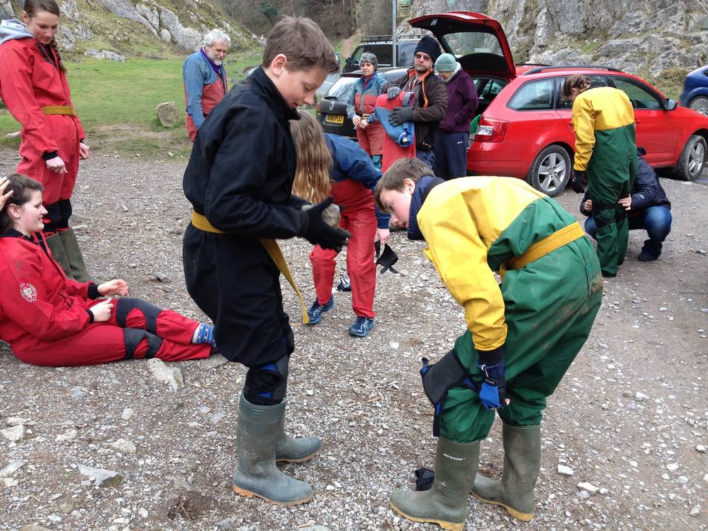Explorer Scout Caving, March 2015 48