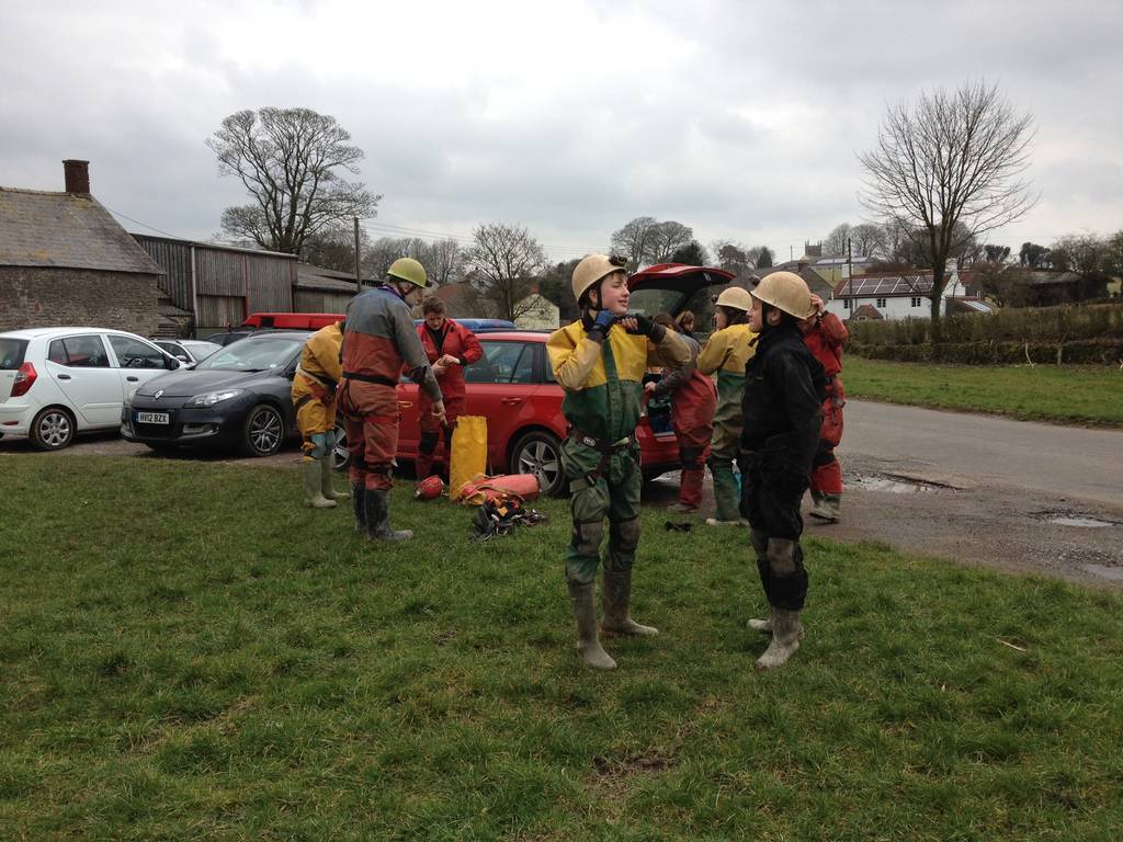 Explorer Scout Caving, March 2015 17
