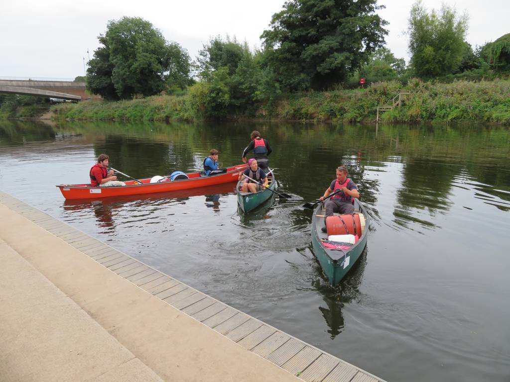 DofE Silver Assessed Canoe Expedition, Wye 2018 82