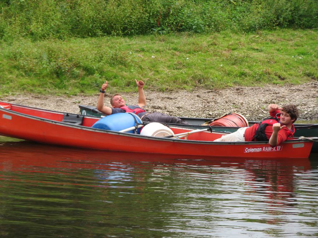 DofE Silver Assessed Canoe Expedition, Wye 2018 94