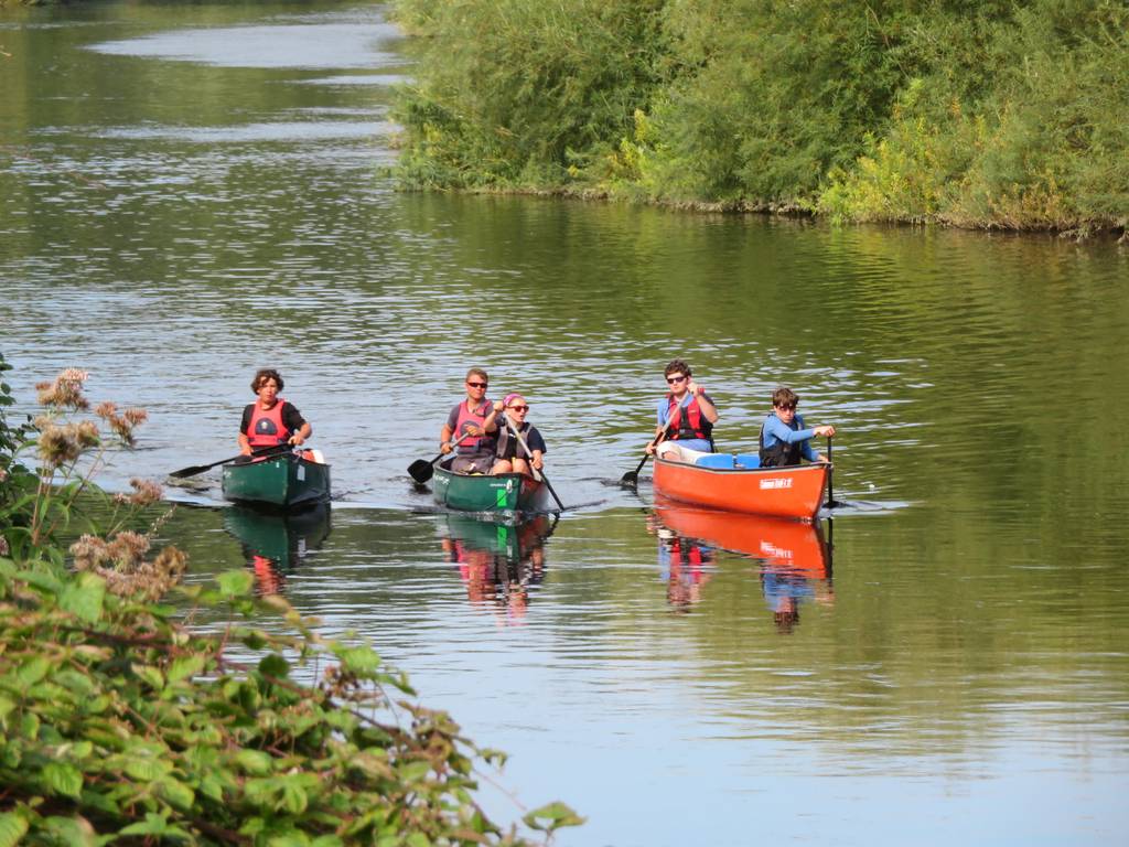 DofE Silver Assessed Canoe Expedition, Wye 2018 108