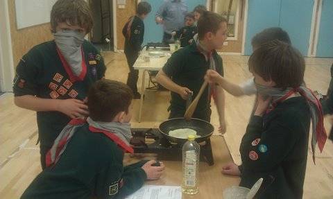 Cubs, Pancakes, March 2011 3
